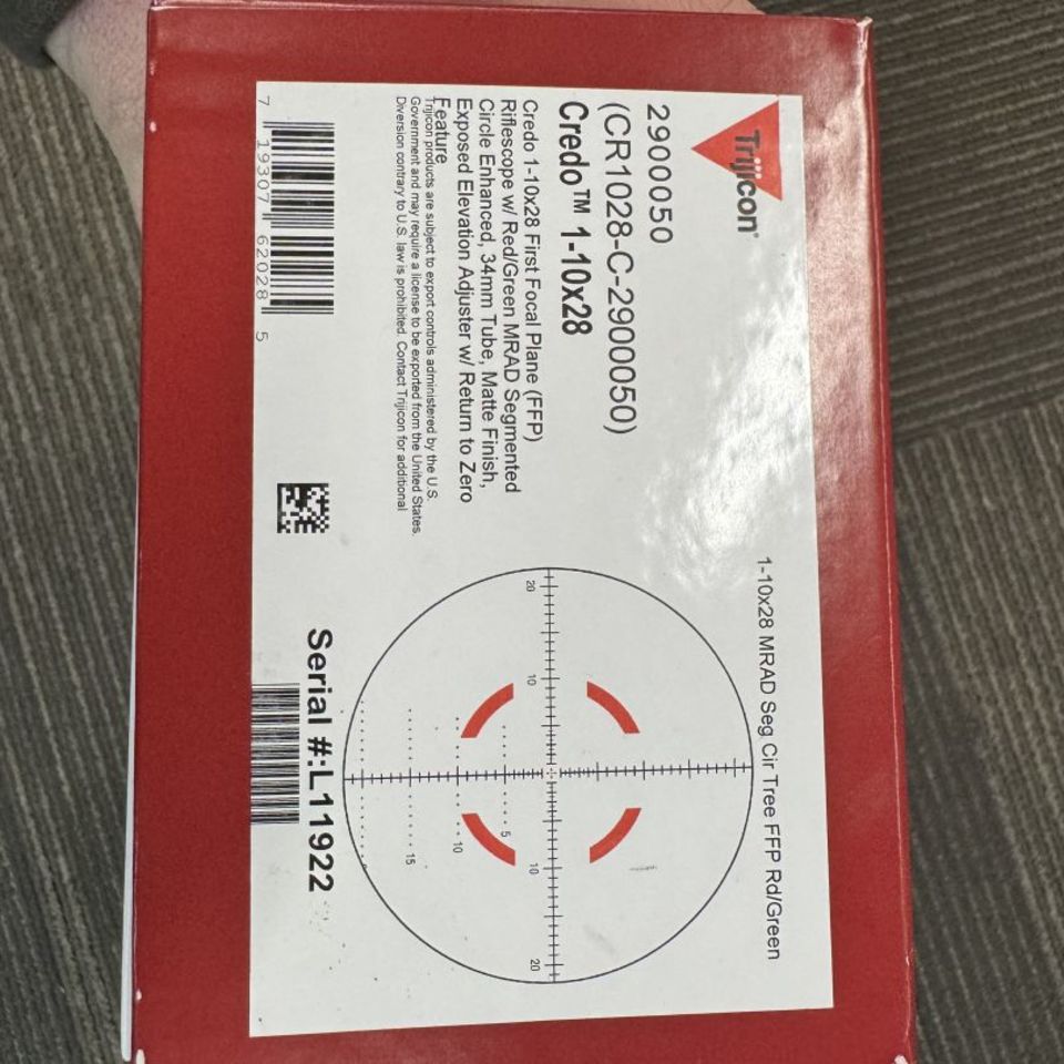 Image 5 - Trijicon Creedo HX 1-10x28