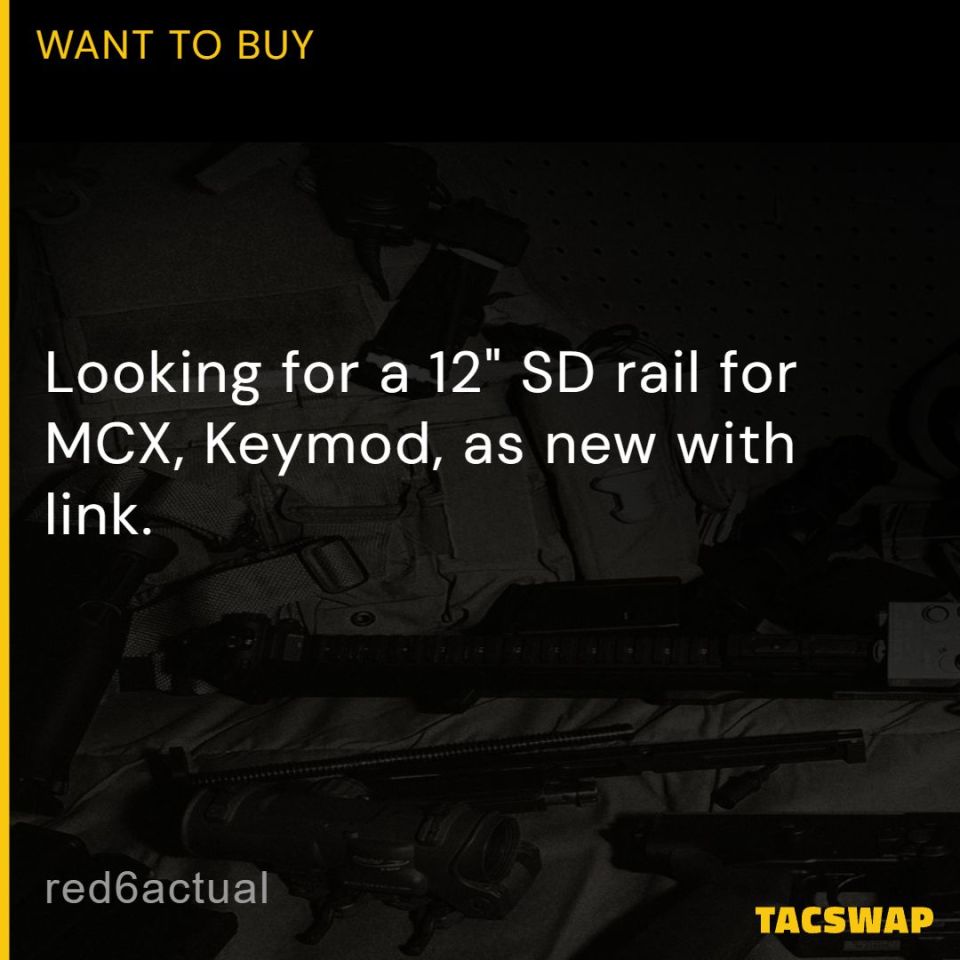 Image 1 - MCX Legacy 12" SD Keymod rail