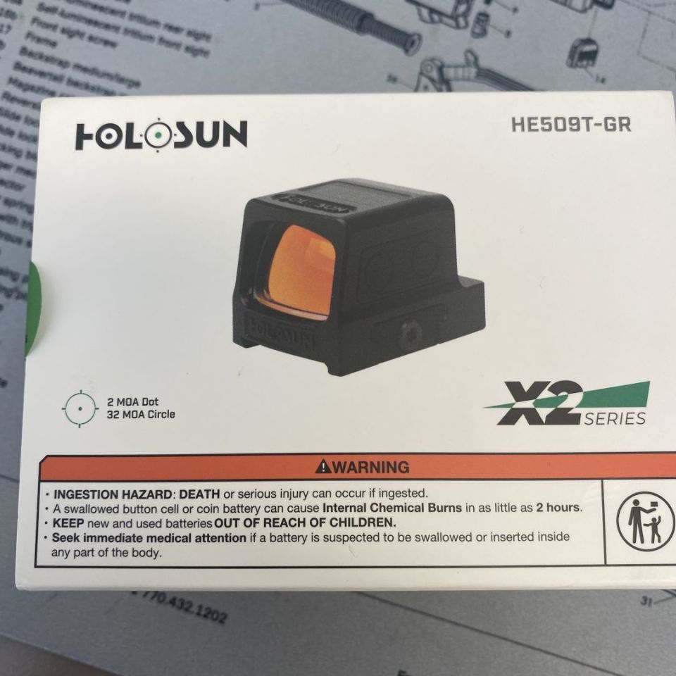 Image 1 - Holosun HE509T-GR X2