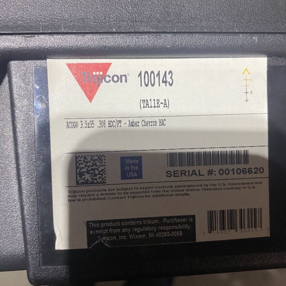 Image 4 - Trijicon Acog TA11E (A) .308