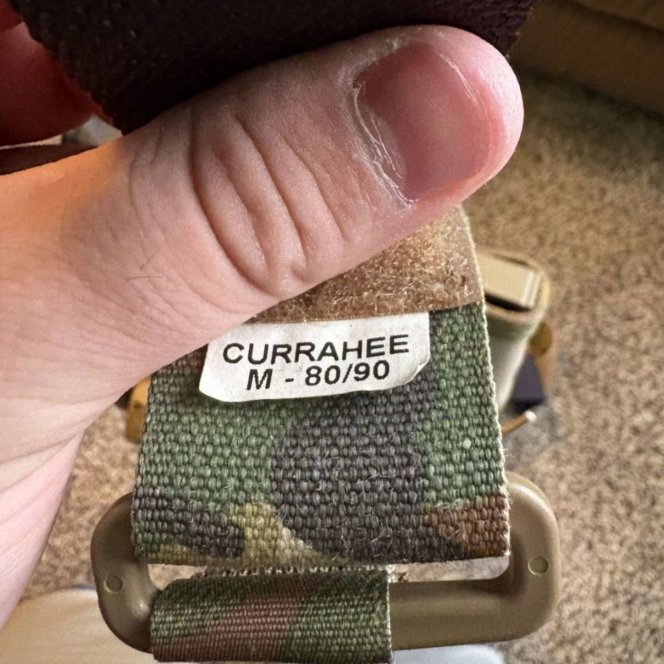 Image 2 - Currahee Molle Belt 31.5-35.5