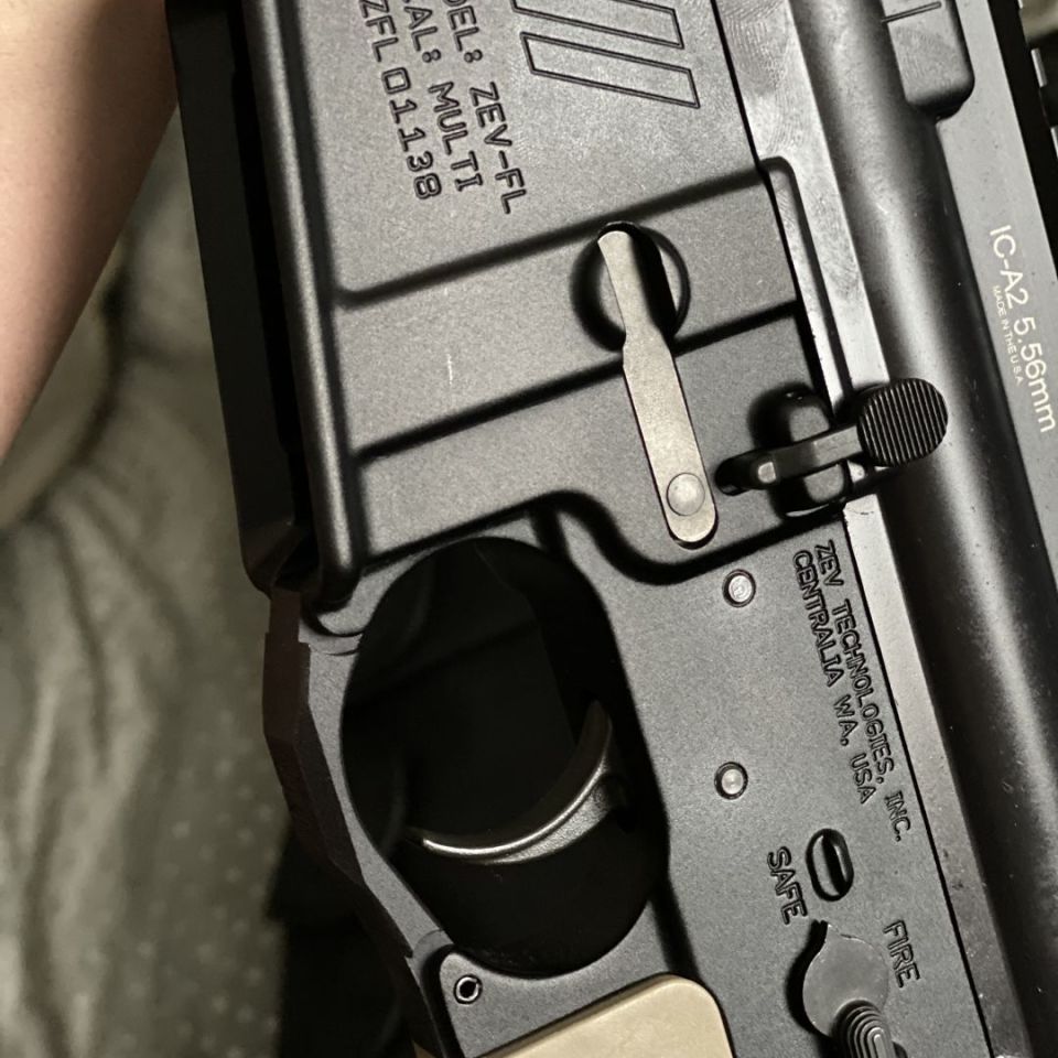 Image 2 - Zev 15 custom AR 300 blackout 