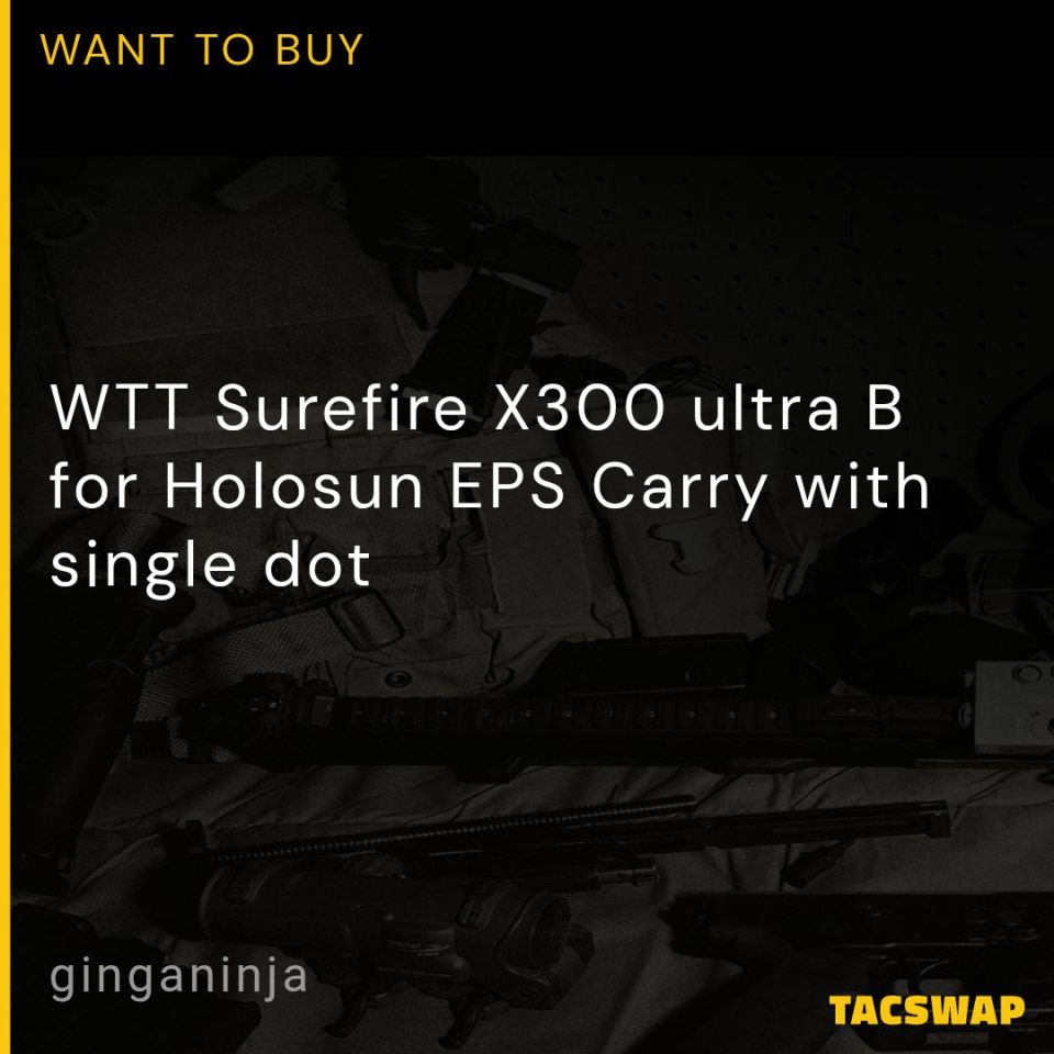 Image 1 - Wtt Surefire X300 for holosun