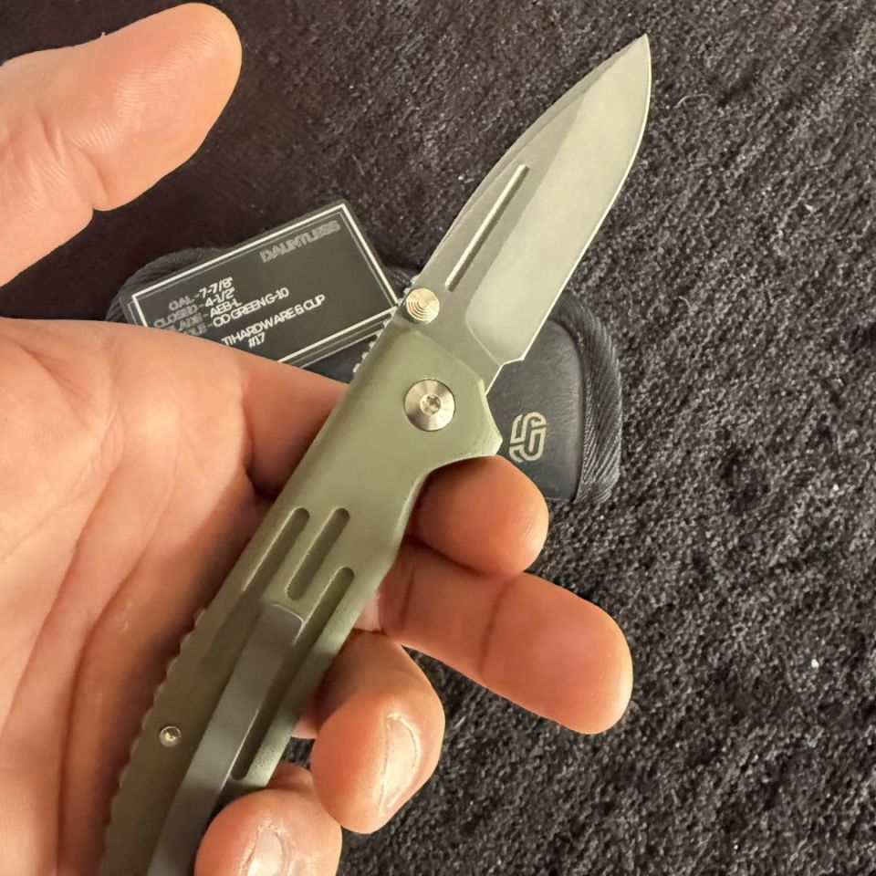 Image 1 - Triple aught design oeser knif