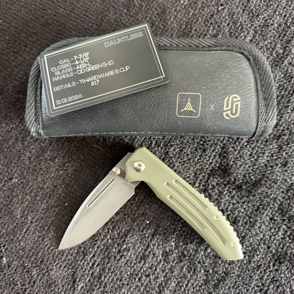 Image 2 - Triple aught design oeser knif