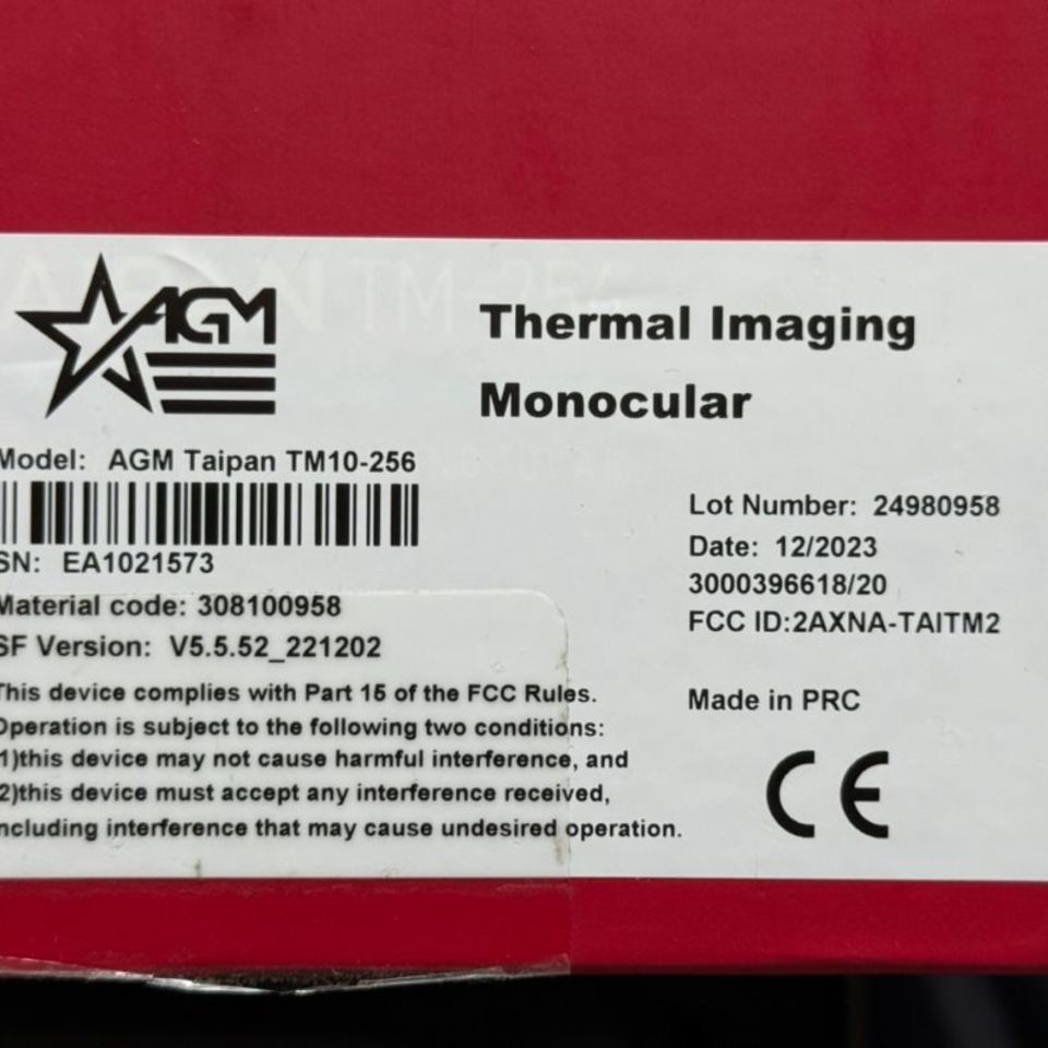 Image 2 - AGM Taipan TM10-256 Therma