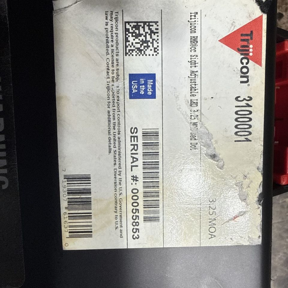 Image 2 - Trijicon RMRcc 3.25 MOA 