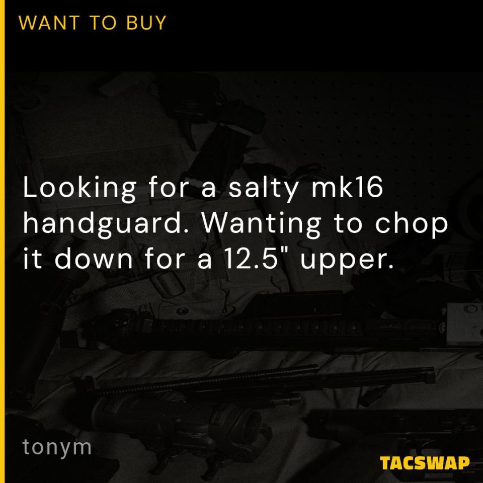 Image 1 - Wtb salty geissele mk16 13.5"+