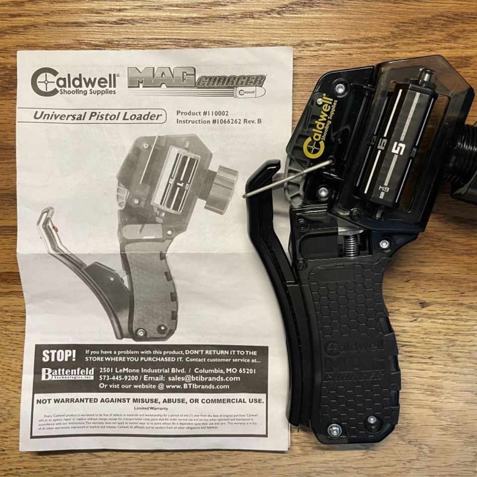 Image 2 - *New* Caldwell Universal Pistol Magazine Loader