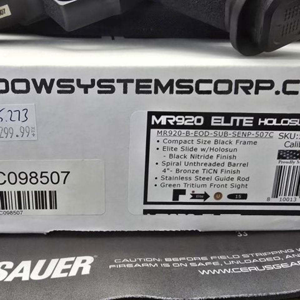 Image 2 - MR920 Elite 507c Radian NIB