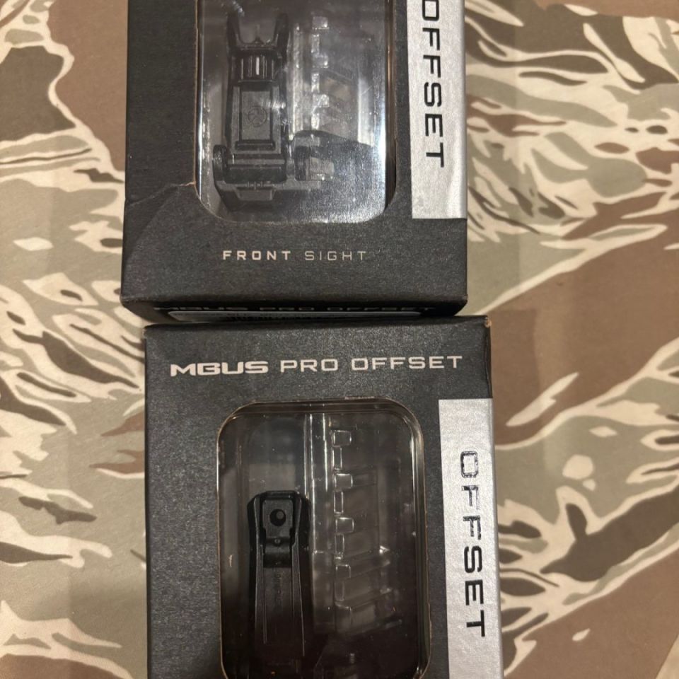 Image 2 - Magpul MBUIS Pro offset sights