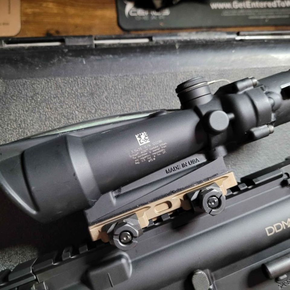 Image 2 - Trijicon ACOG & Geissele Mount