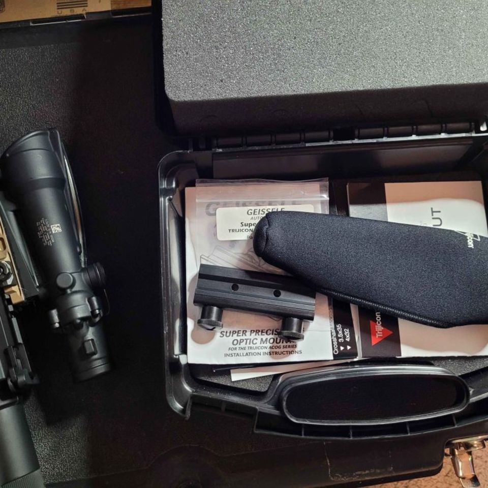 Image 5 - Trijicon ACOG & Geissele Mount