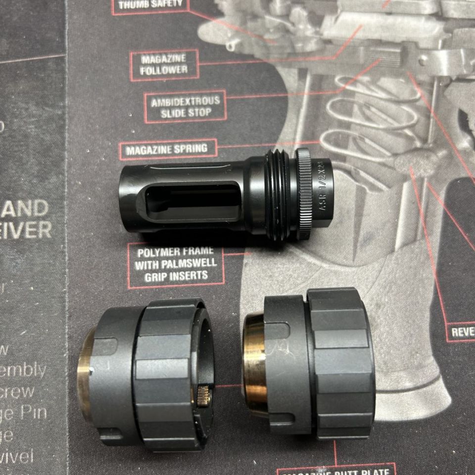 Image 1 - SICO FLASH HIDER/CHARLIE MOUNT