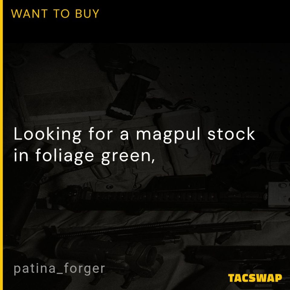 Image 1 - Foliage green stock and grip.