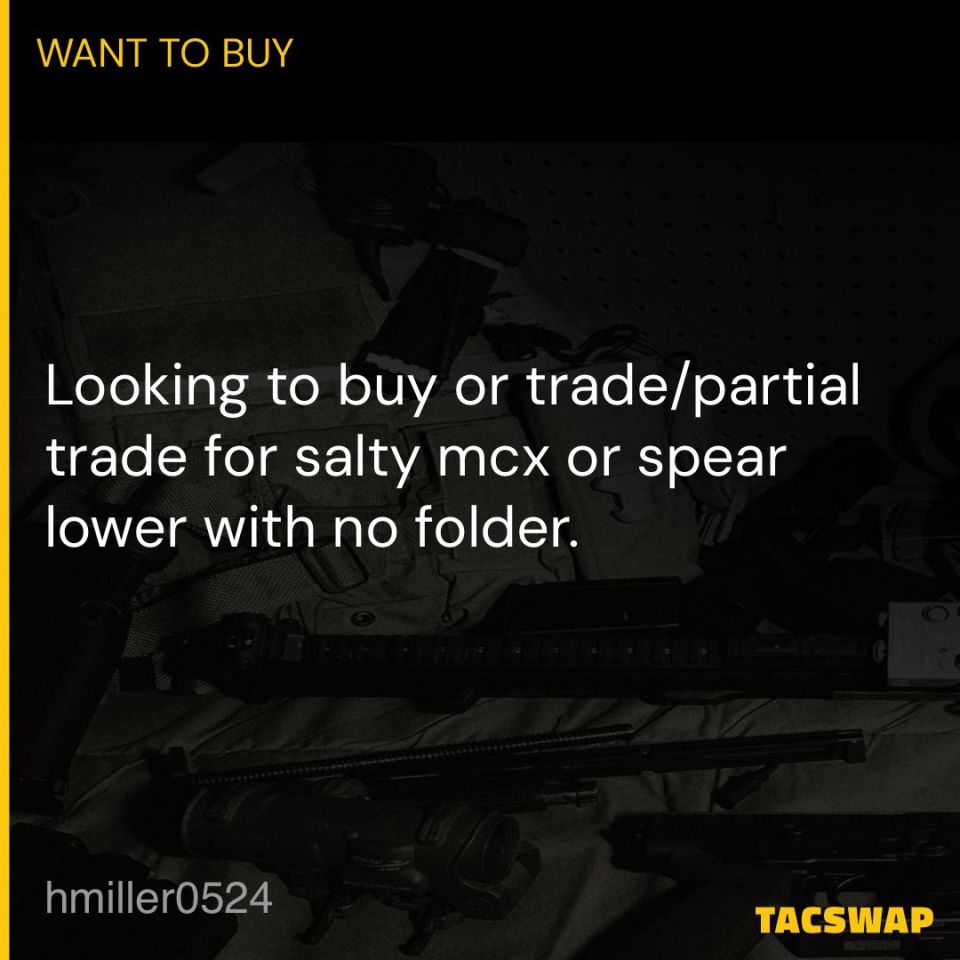 Image 1 - WTB salty MCX lower