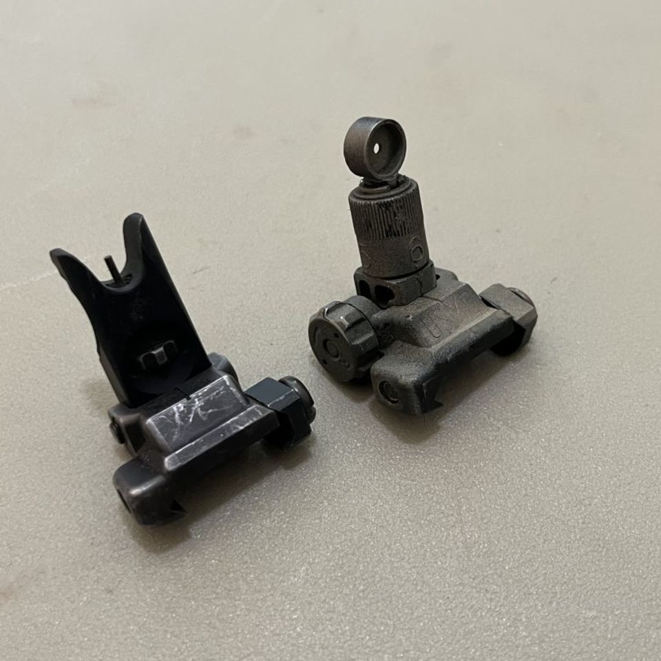 Image 2 - KAC USMC marked irons