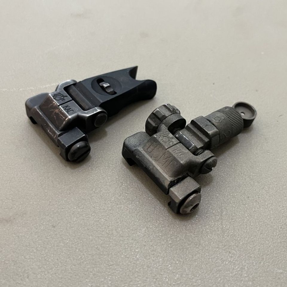 Image 1 - KAC USMC marked irons