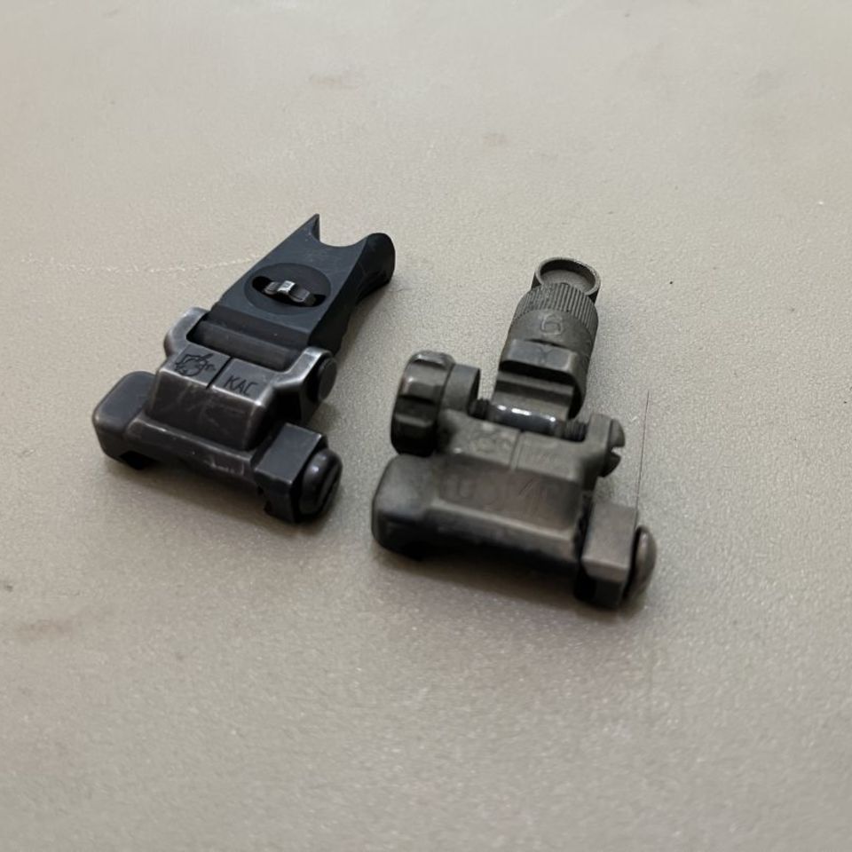 Image 4 - KAC USMC marked irons