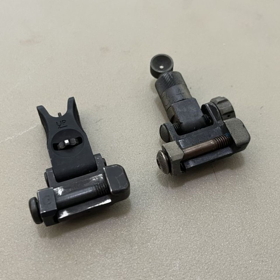 Image 3 - KAC USMC marked irons