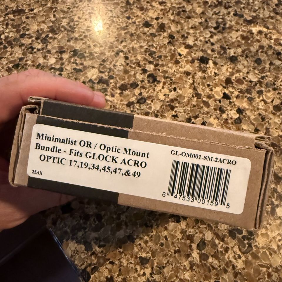 Image 3 - XS sights ACRO plate + irons