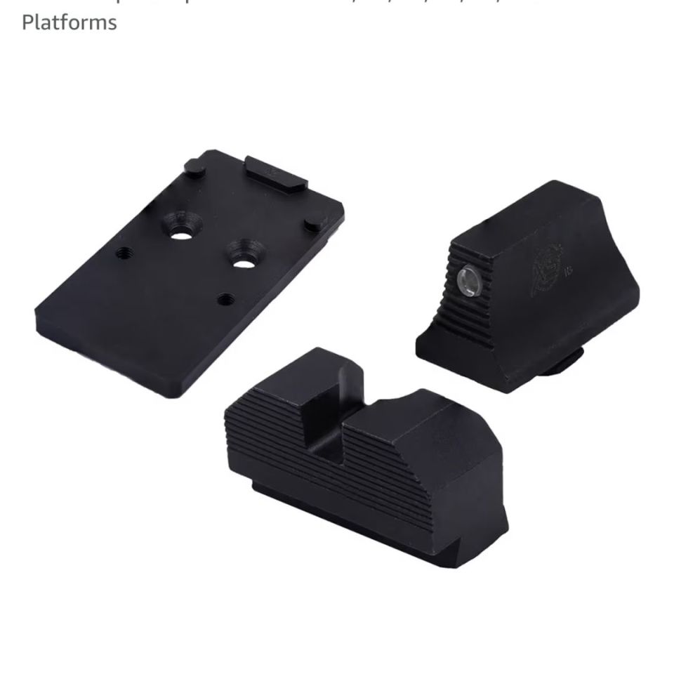 Image 4 - XS sights ACRO plate + irons