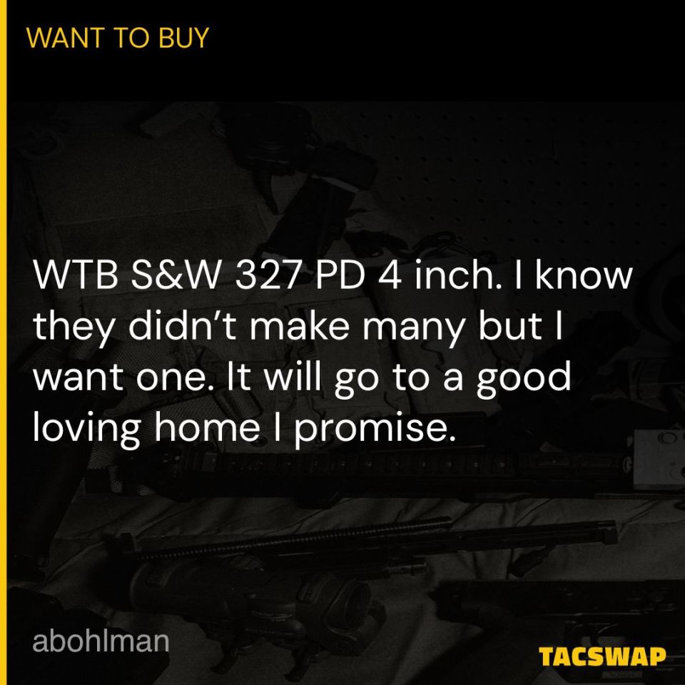 Image 1 - WTB S&W 327 PD 4 inch