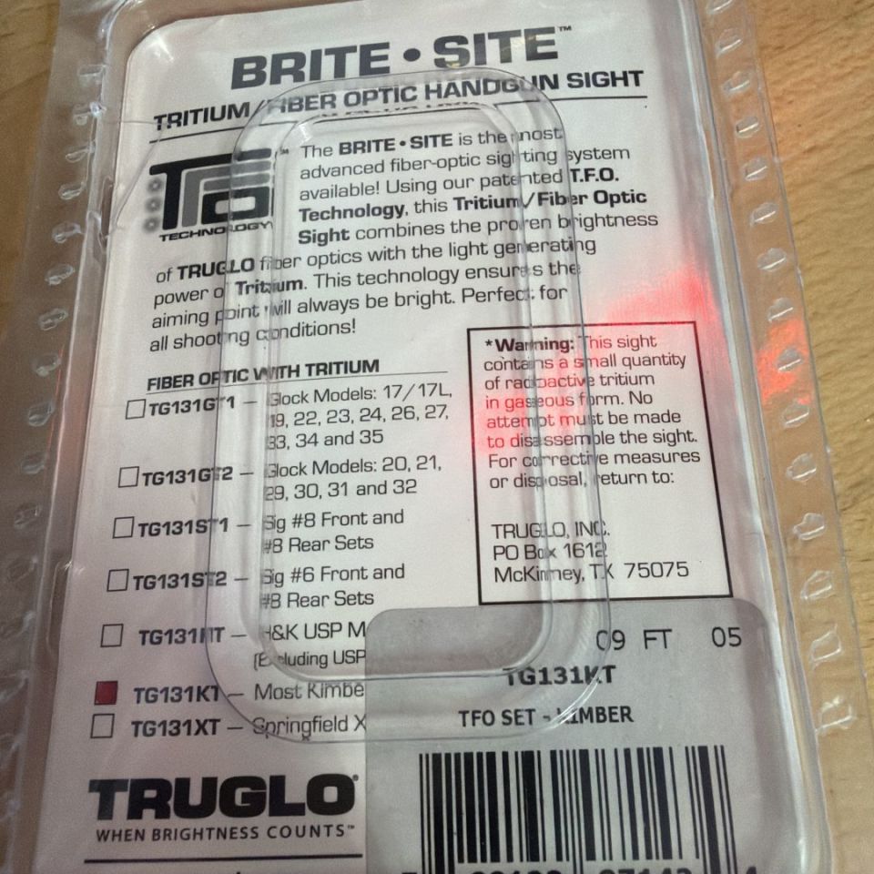 Image 2 - TruGlo TFO for Kimbers