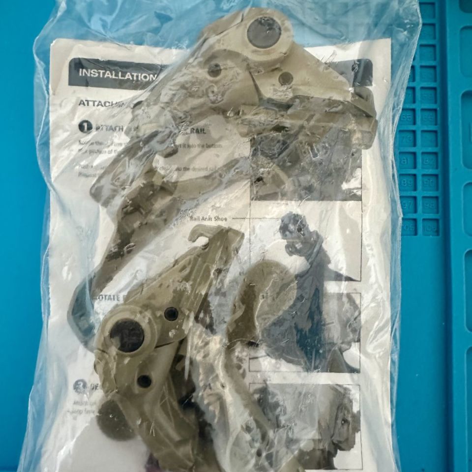 Image 1 - Opscore Amp Helmet Mount Tan