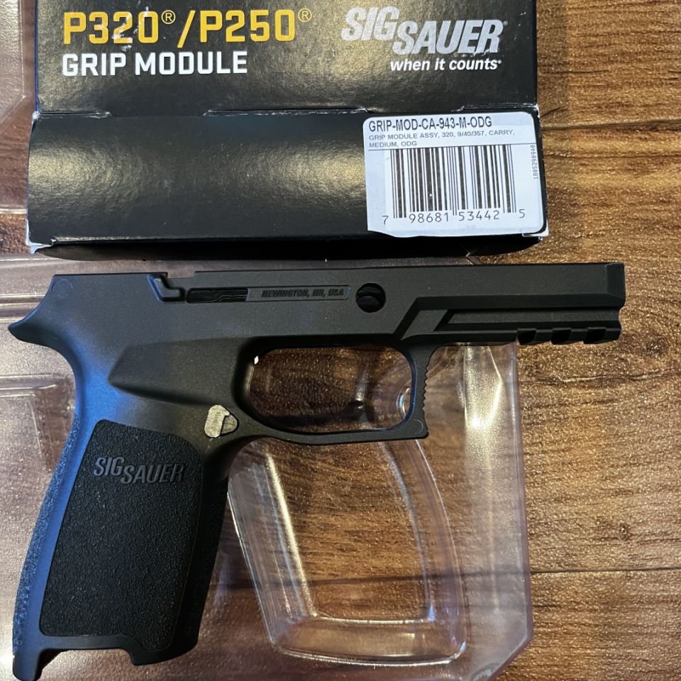 Image 3 - P320 Grip, OD Green