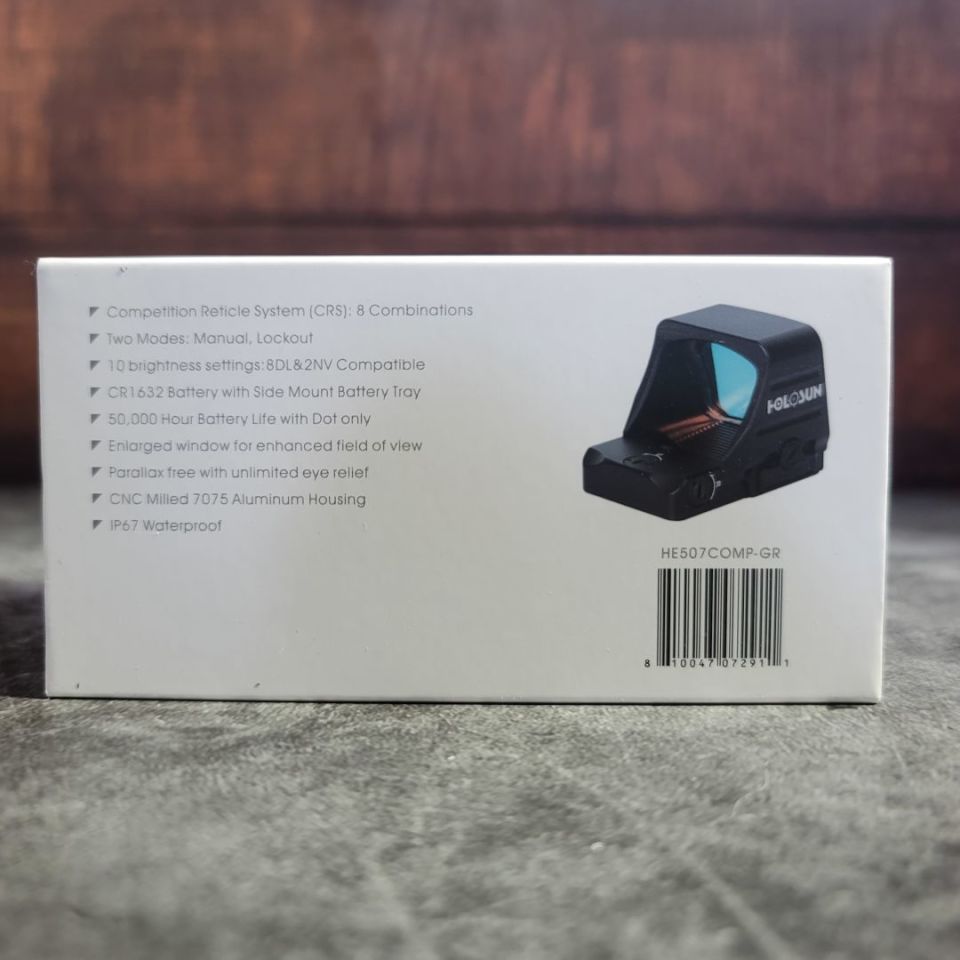 Image 2 - NIB Holosun 507comp Green Dot