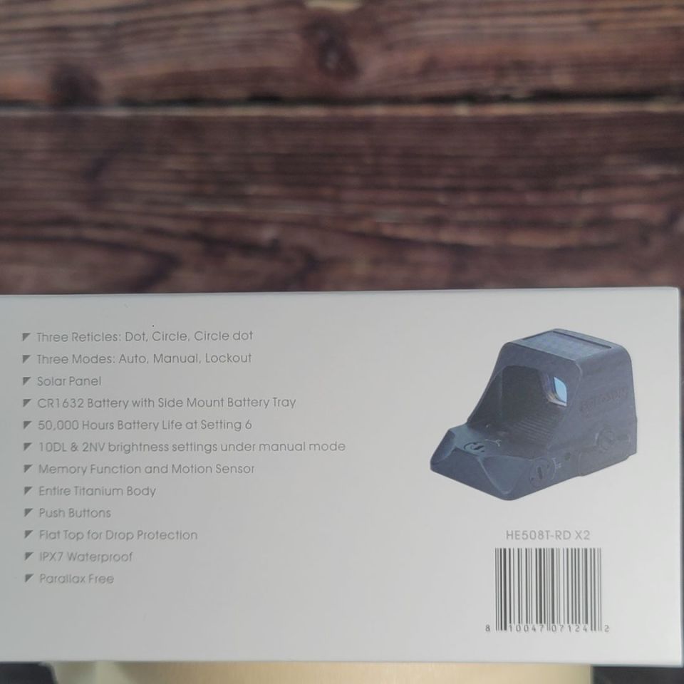 Image 2 - Holosun 508t NEW in box