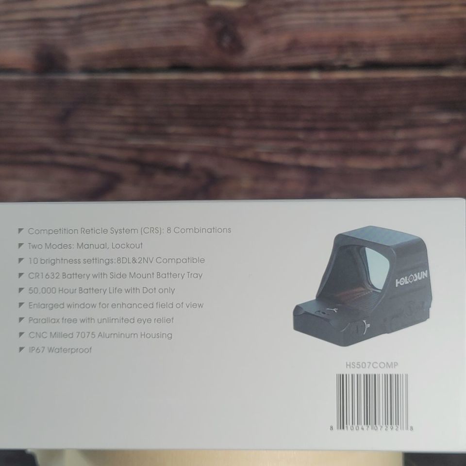 Image 3 -  NIB Holosun 507comp Red Dot