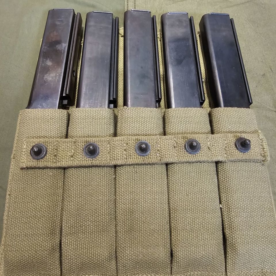 Image 2 - WW2 Thompson MAGS/Pouches 