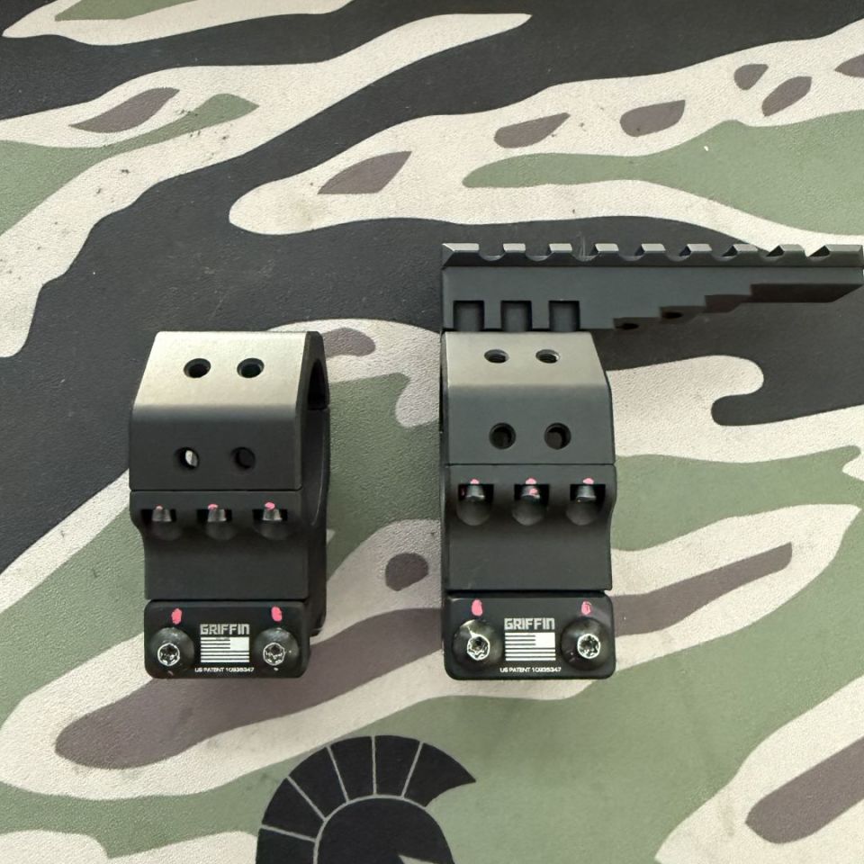 Image 1 - Griffin 35mm 1.5 scope rings