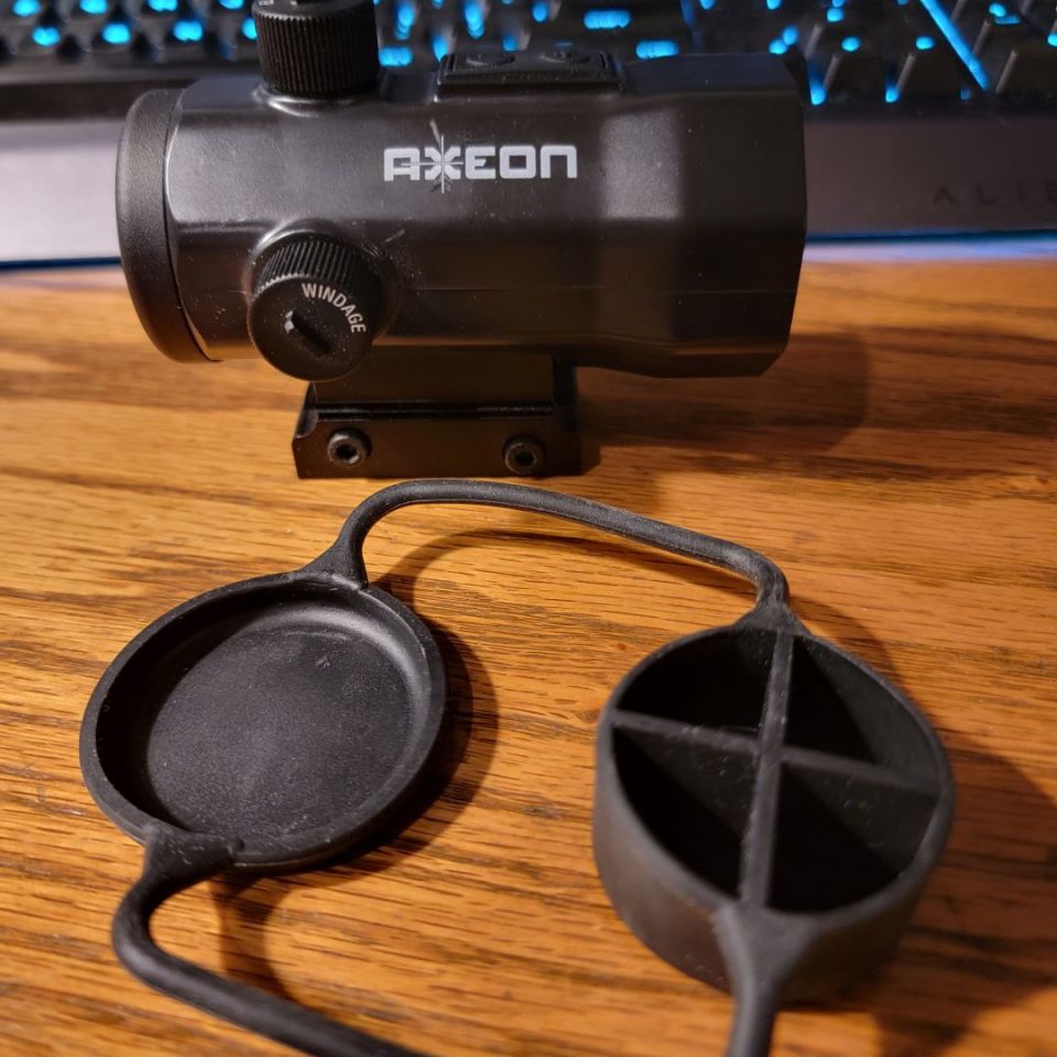 Image 1 - Axeon Red Red Dot Sight 