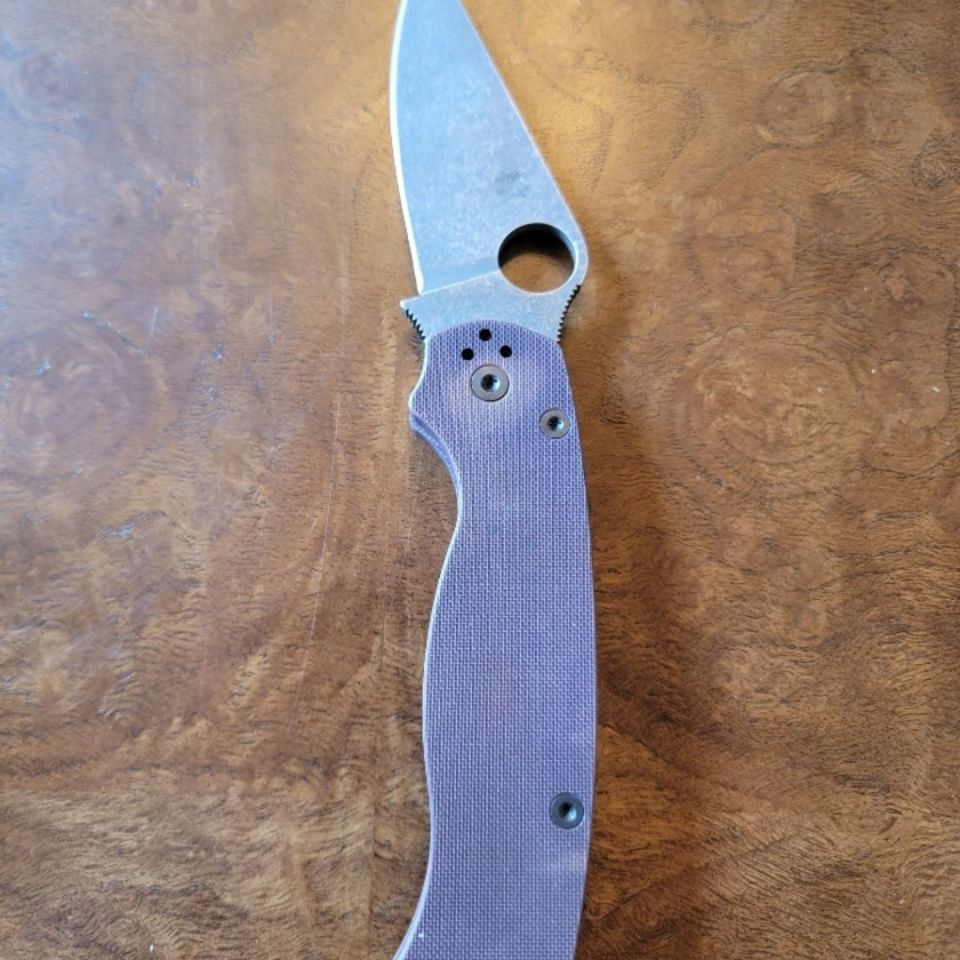 Image 1 - Spyderco Para 2 PM2 Knife