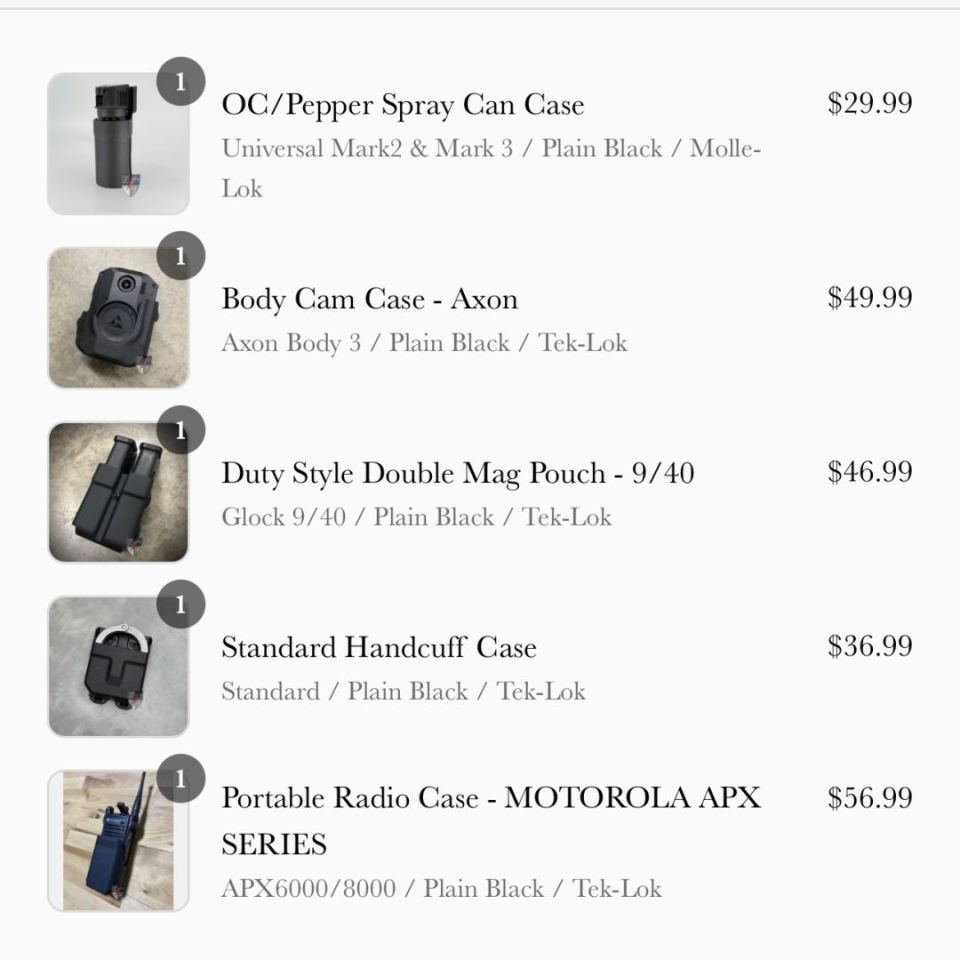 Image 2 - Zero 9 Duty Gear 