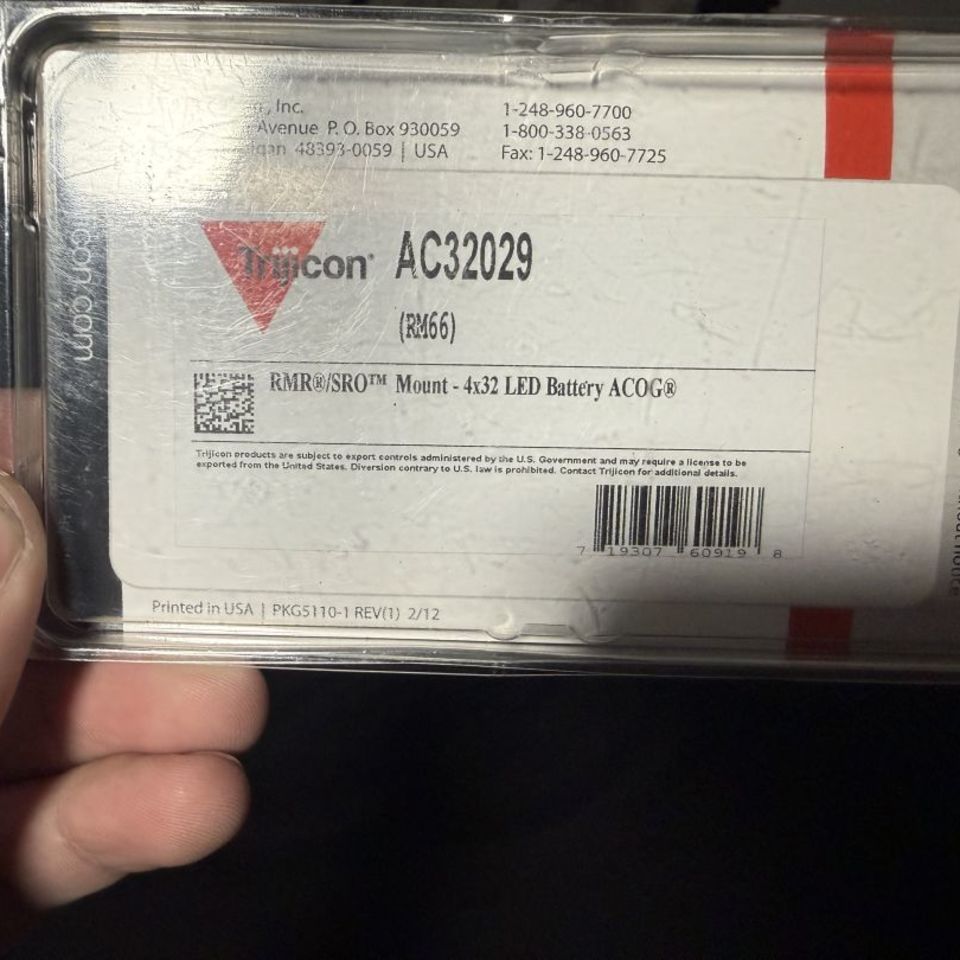 Image 2 - Acog topdot mount for led acog