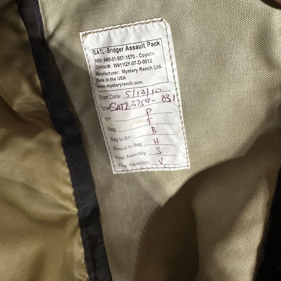 Image 3 - Mystery Ranch SATL bridger 