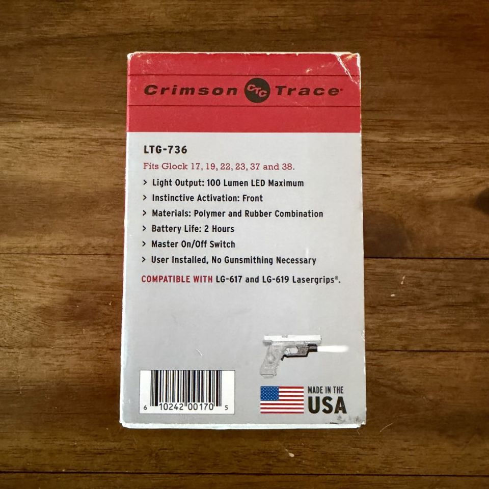 Image 3 - Vintage Crimson Trace LTG-736