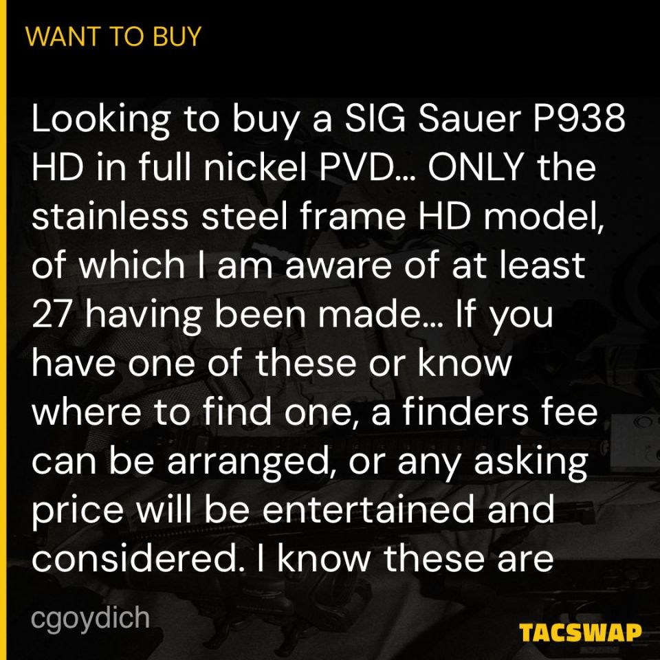 Image 1 - SIG Sauer P938-HD-NI