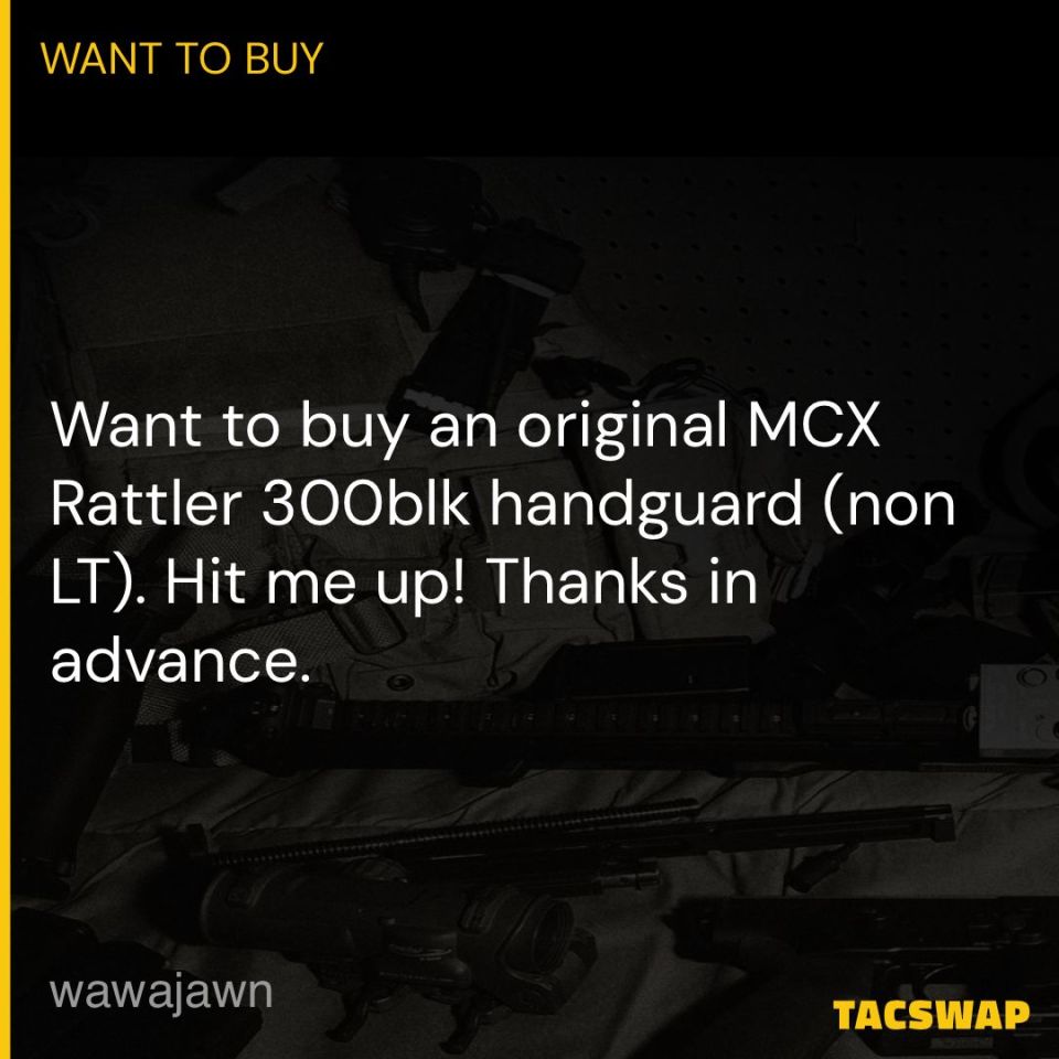 Image 1 - WTB: MCX Rattler Handguard