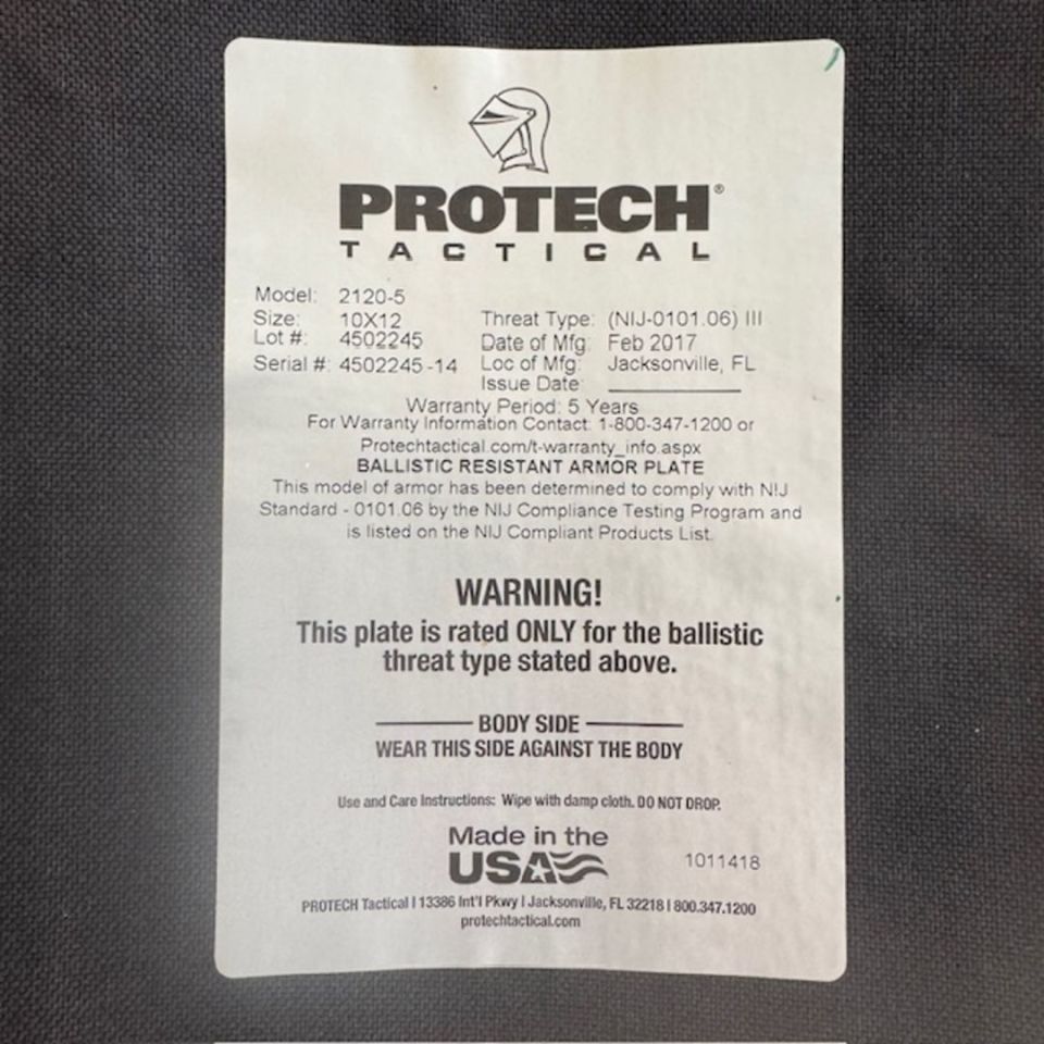 Image 4 - ProTech 2120-5 Plates Set Of 2