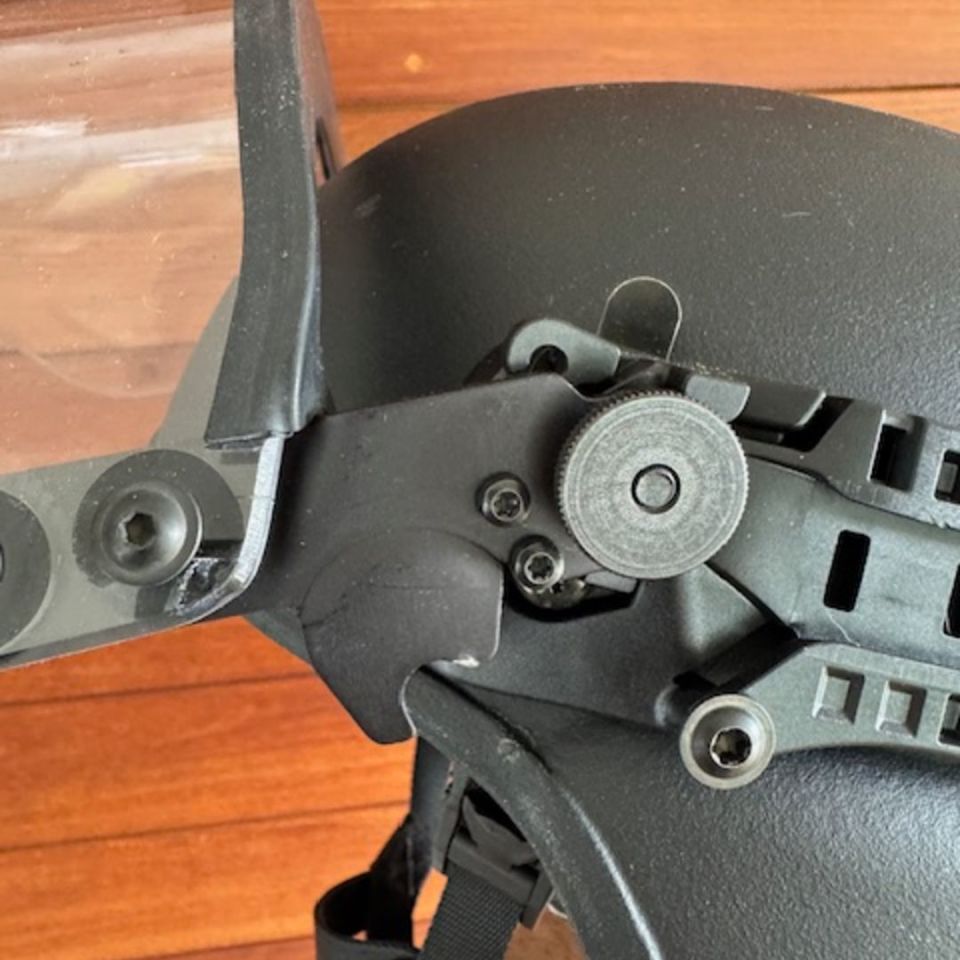 Image 3 - Busch AMP-1 E W/ Impact Visor 