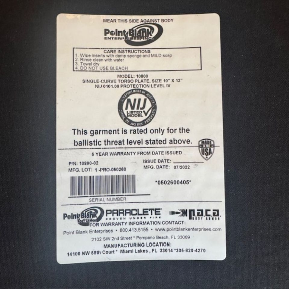 Image 4 - Paraclete Level 4 10800 Plates