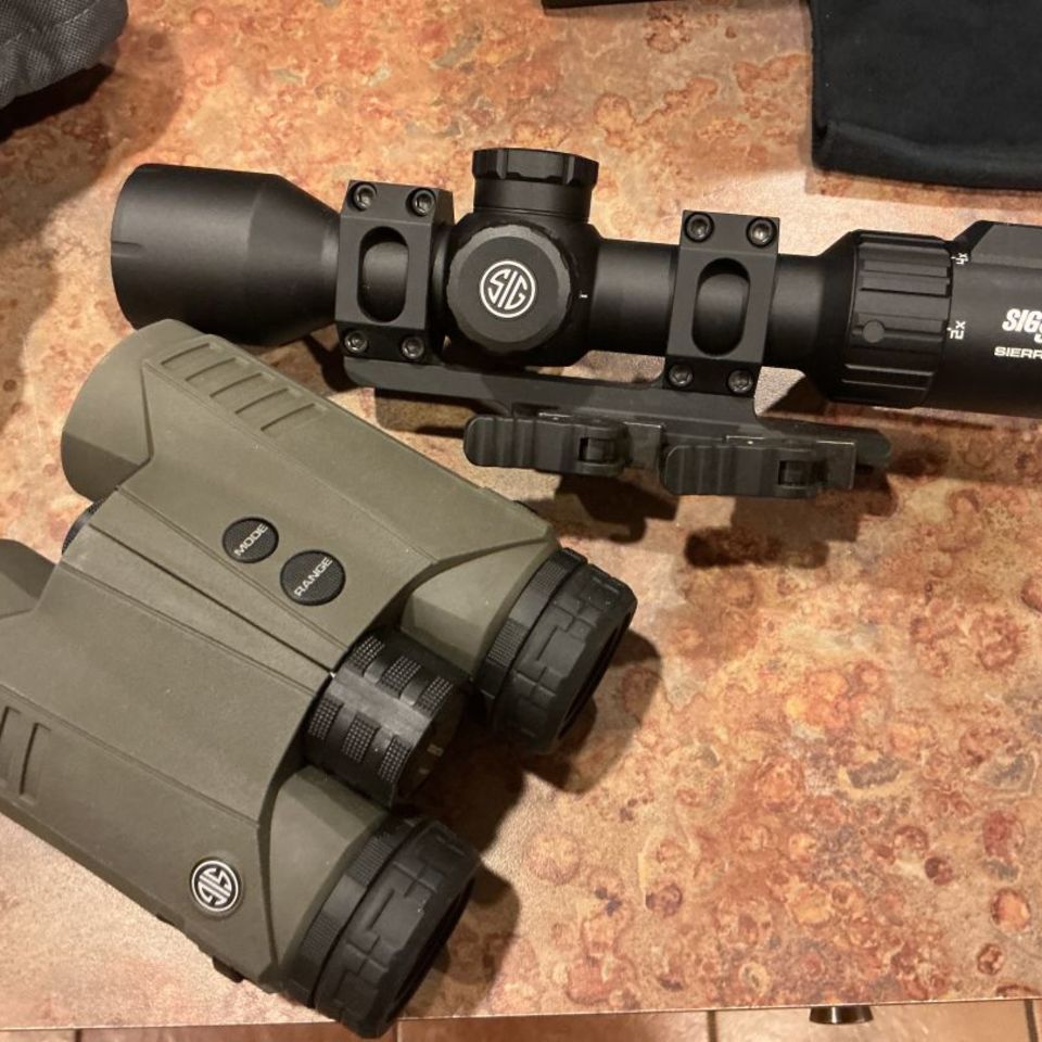 Image 5 - SIG BDX 2-12X Scope & 10X Bino