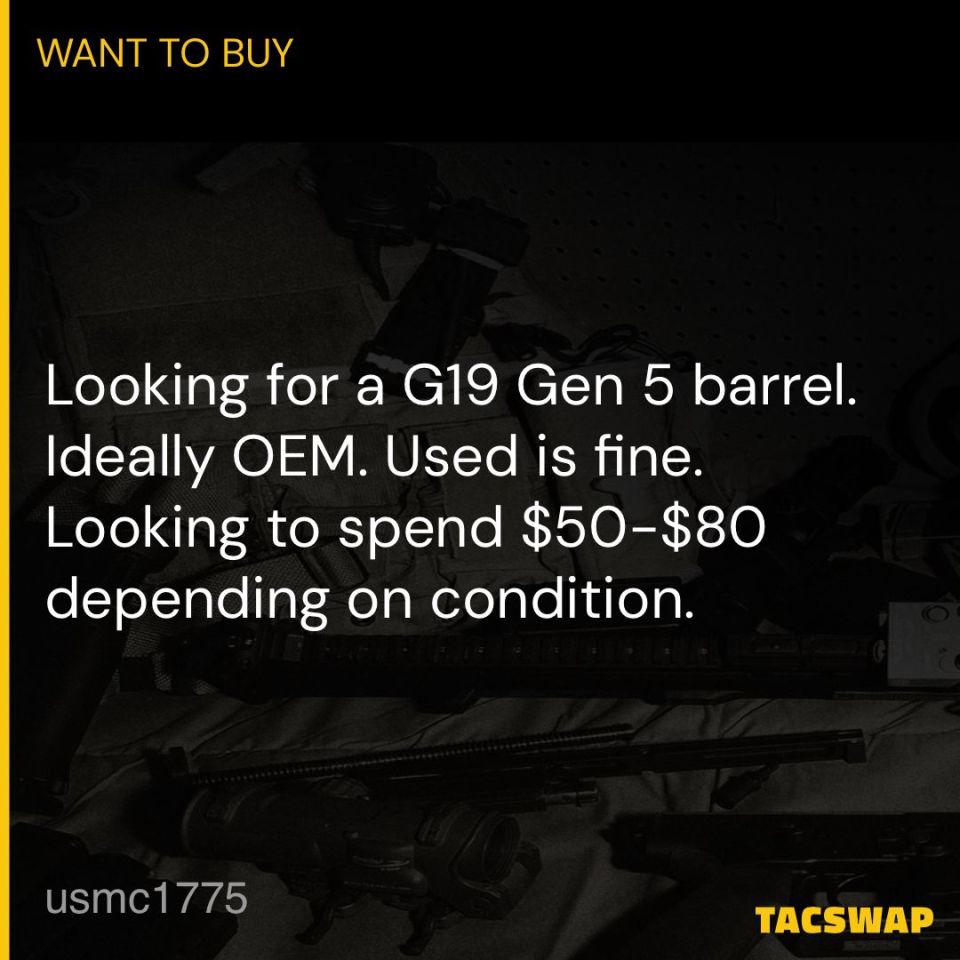 Image 1 - G19 Gen 5 barrel