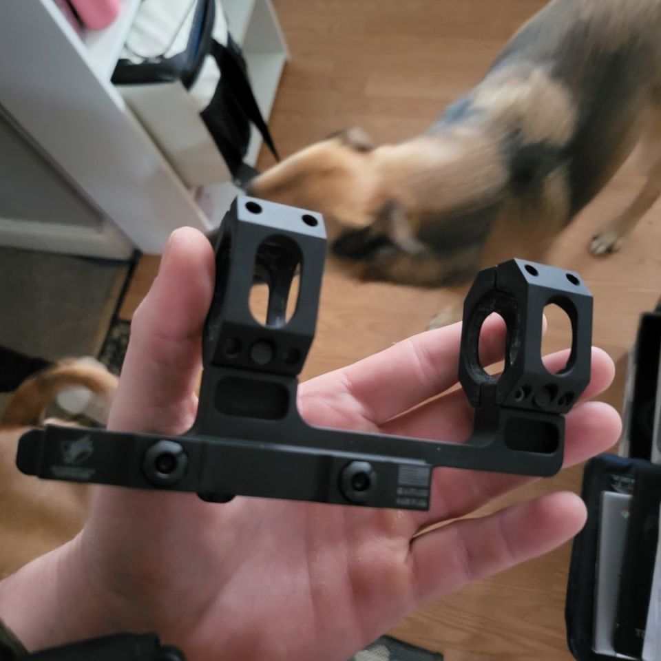 Image 2 - ADM 30mm 1.93" QD levers scope