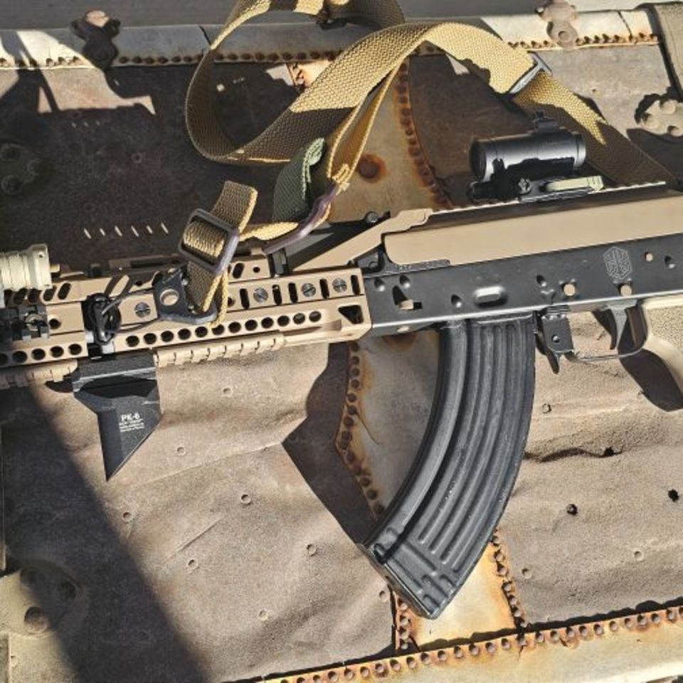 Image 1 - Alpha clone AK47 goat build.